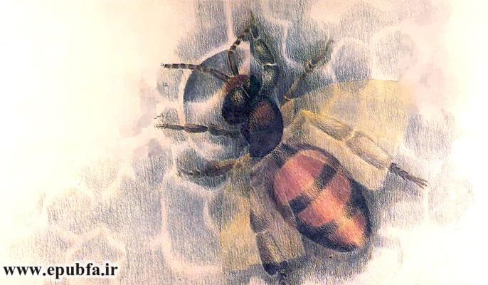 وزوزی، که خود را میان زنبورها آویزان کرده بود، گفت: «وقتش رسیده.»